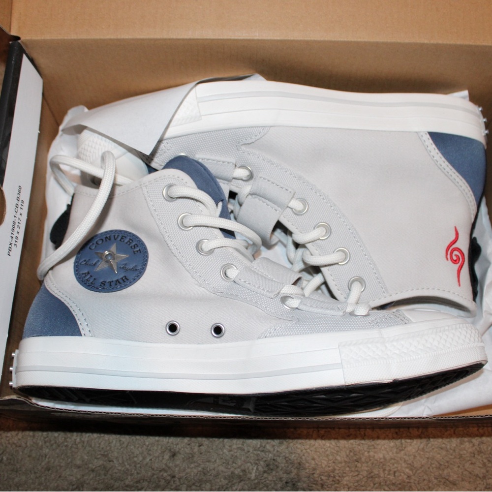 Converse x Naruto CTAS Hi Kakashi - Barely Grey/Dark Waters